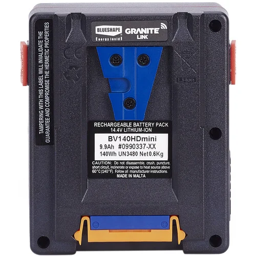 BLUESHAPE GRANITE MINI 14.4V 140Wh V-Mount Li-Ion Batteri