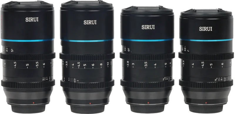 SIRUI Mars 1.33x Anamorphic Lens Set för MFT / Sony E-mount