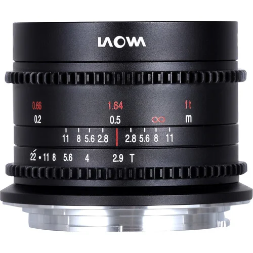 Laowa 9mm T2.9 Zero-D Cine Lens RF Mount