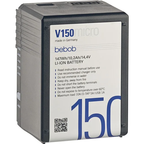Bebob V150MICRO micro V-Mount Li-Ion Batteri 14.4V/147Wh