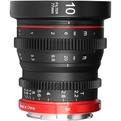 Meike 10mm T2.2 Cinema Lins RF Mount
