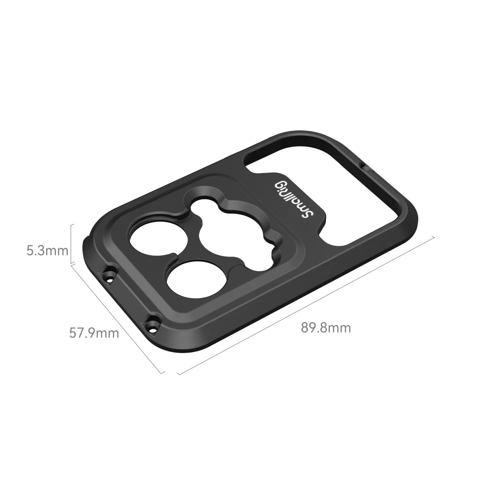 SmallRig 17mm Threaded Lens Backplane Till  iPhone 14 Pro Max Cage 4079