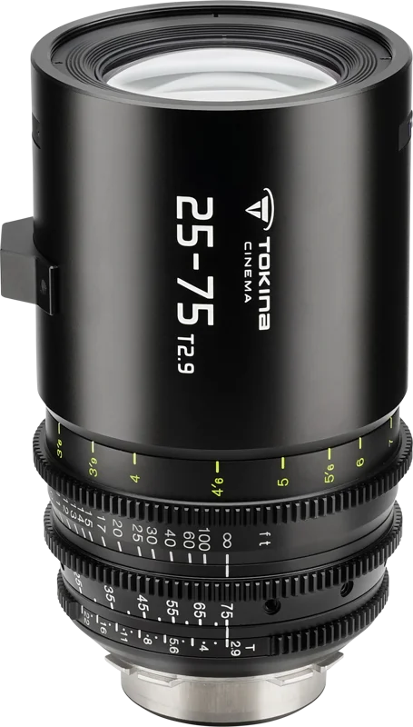 Tokina 25-75mm T2.9 Cinema Lins