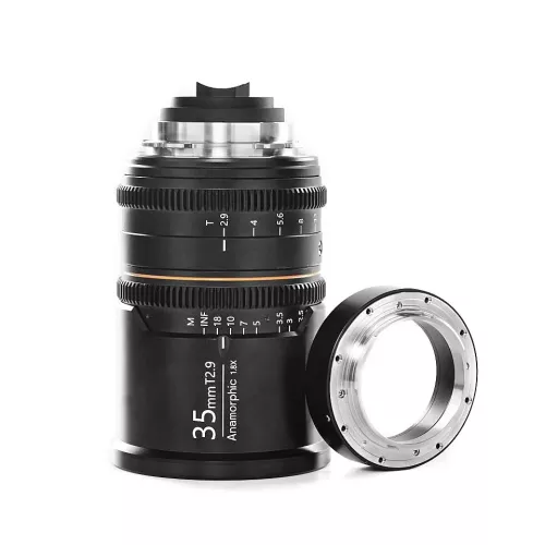 Great Joy 35mm T2.9 1.8x Anamorfisk Lins EF/PL/E/L/RF/MFT Mount