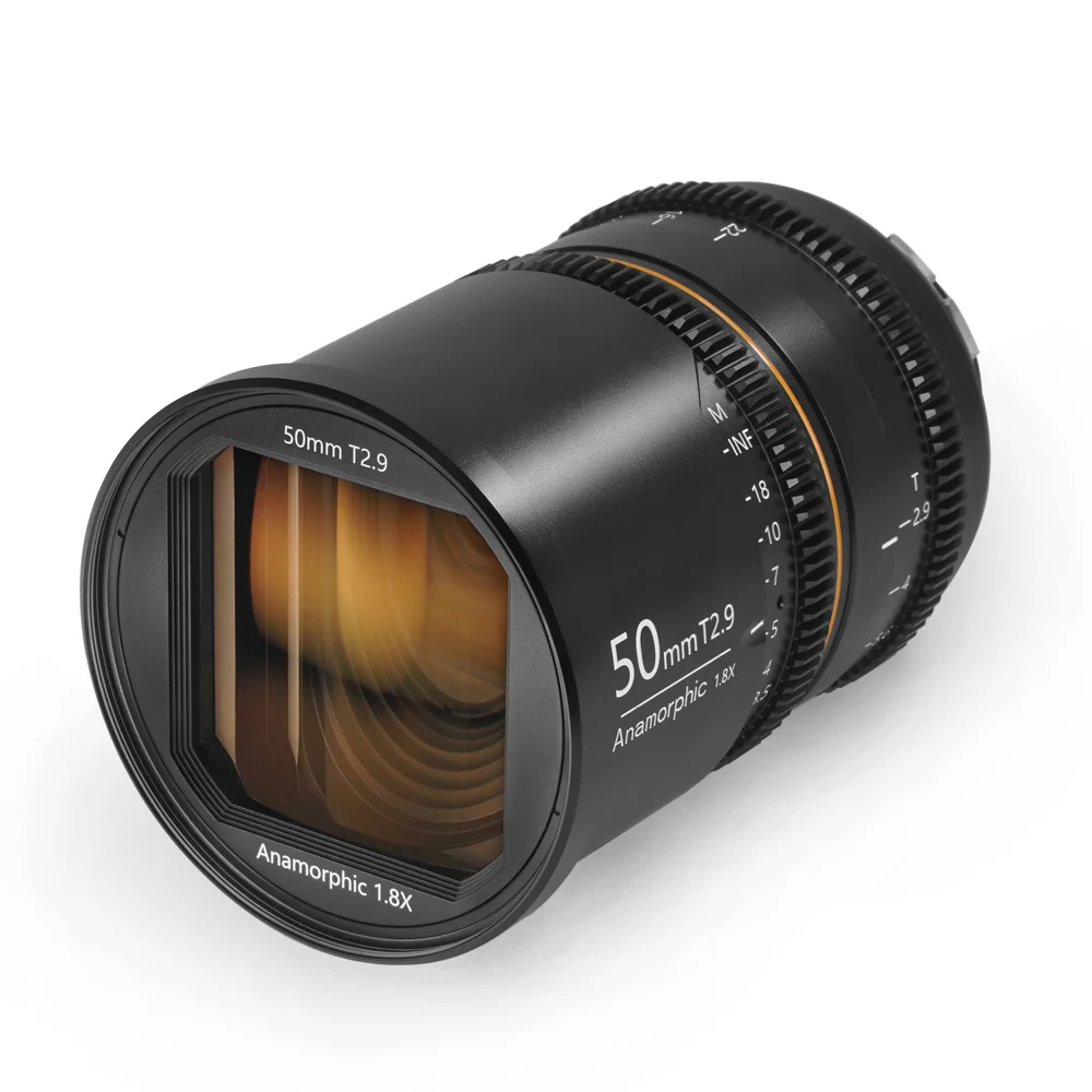 Great Joy 50mm T2.9 1.8x Anamorfisk Lins EF/PL/E/L/RF/MFT Mount