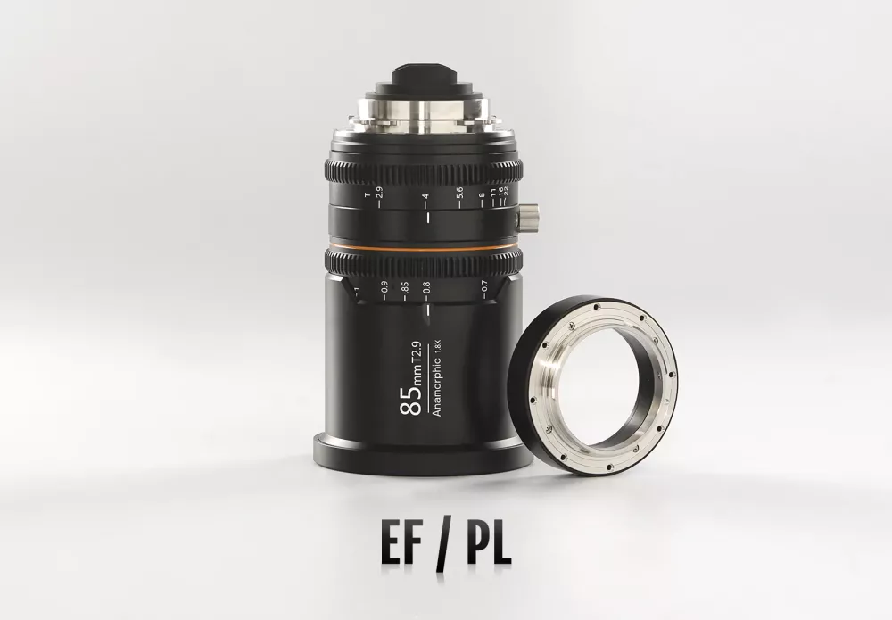 Great Joy 85mm T2.9 1.8x Anamorfisk Lins EF/PL/E/L/RF/MFT Mount