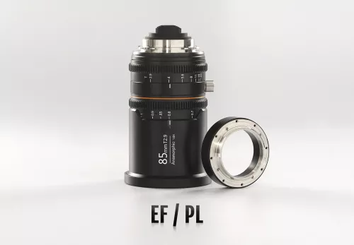 Great Joy 85mm T2.9 1.8x Anamorphic Lens EF/PL/E/L/RF/MFT Mount