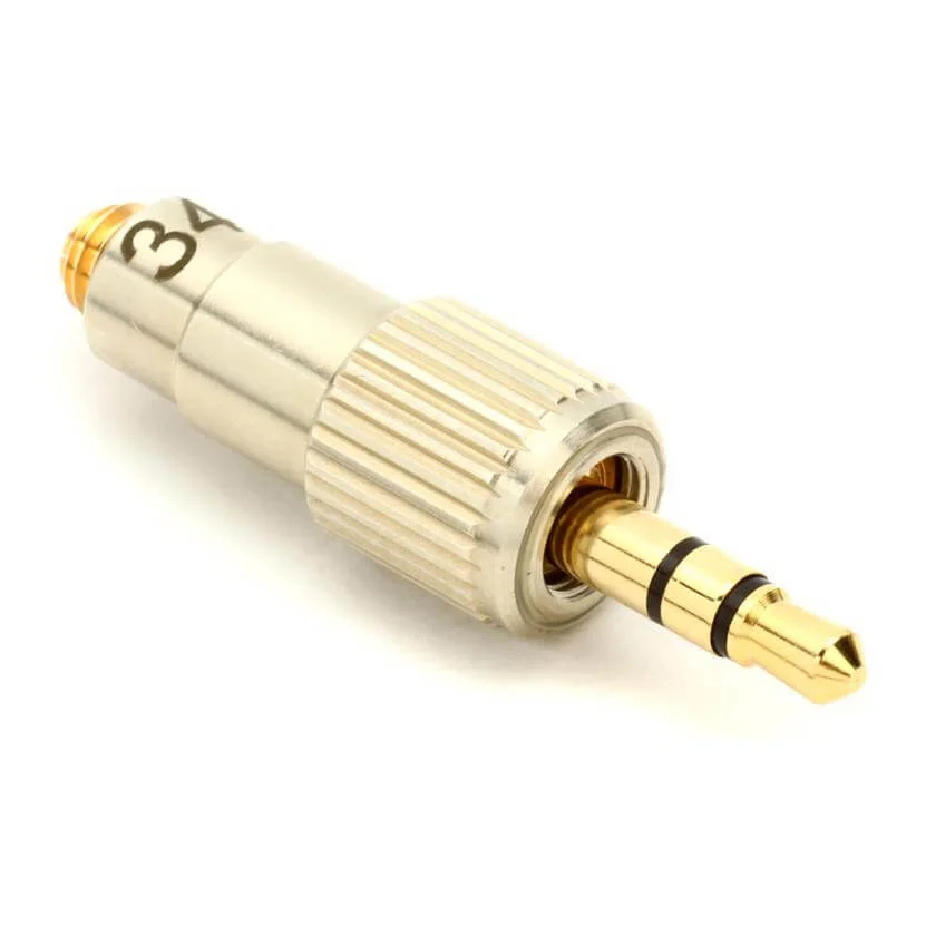 DPA Microphones DAD6034 Microdot till Locking 3.5mm Sennheiser Adapter Sennheiser Evo /G2/G3/D1