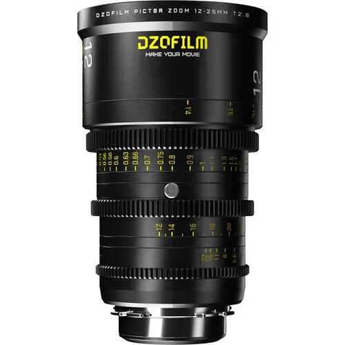 DZOFilm Pictor 12-25mm T2.8 Super35 Parfocal Cinema Zoom Lens PL/EF