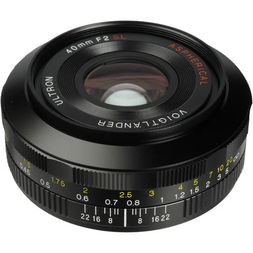 Voigtlander 40mm f/2.0 Ultron SL II N Aspherical Lens for Canon EF