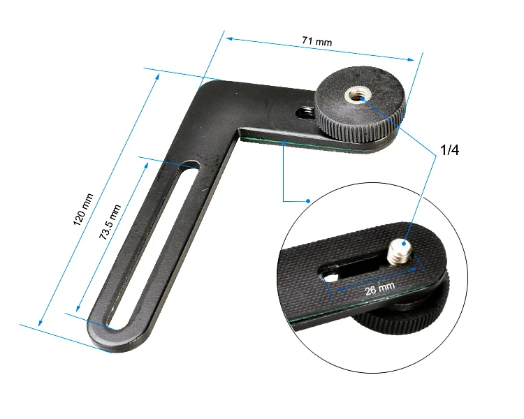 L-mount Follow Focus Bracket