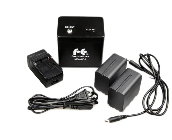 Power Pack MV-AD2+2x Np-f970 +Charger