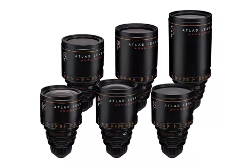 Atlas  Anamorphic Cinema Lins Orion Series 6-Lens Set 32/40/50/65/80/100