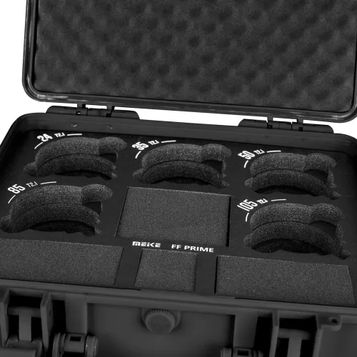 Meike Fullframe Case för 5 Linser MK-T21FF-5