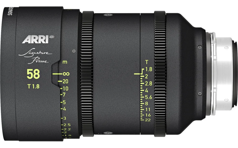 ARRI Signature Prime Lens 58mm/T1.8