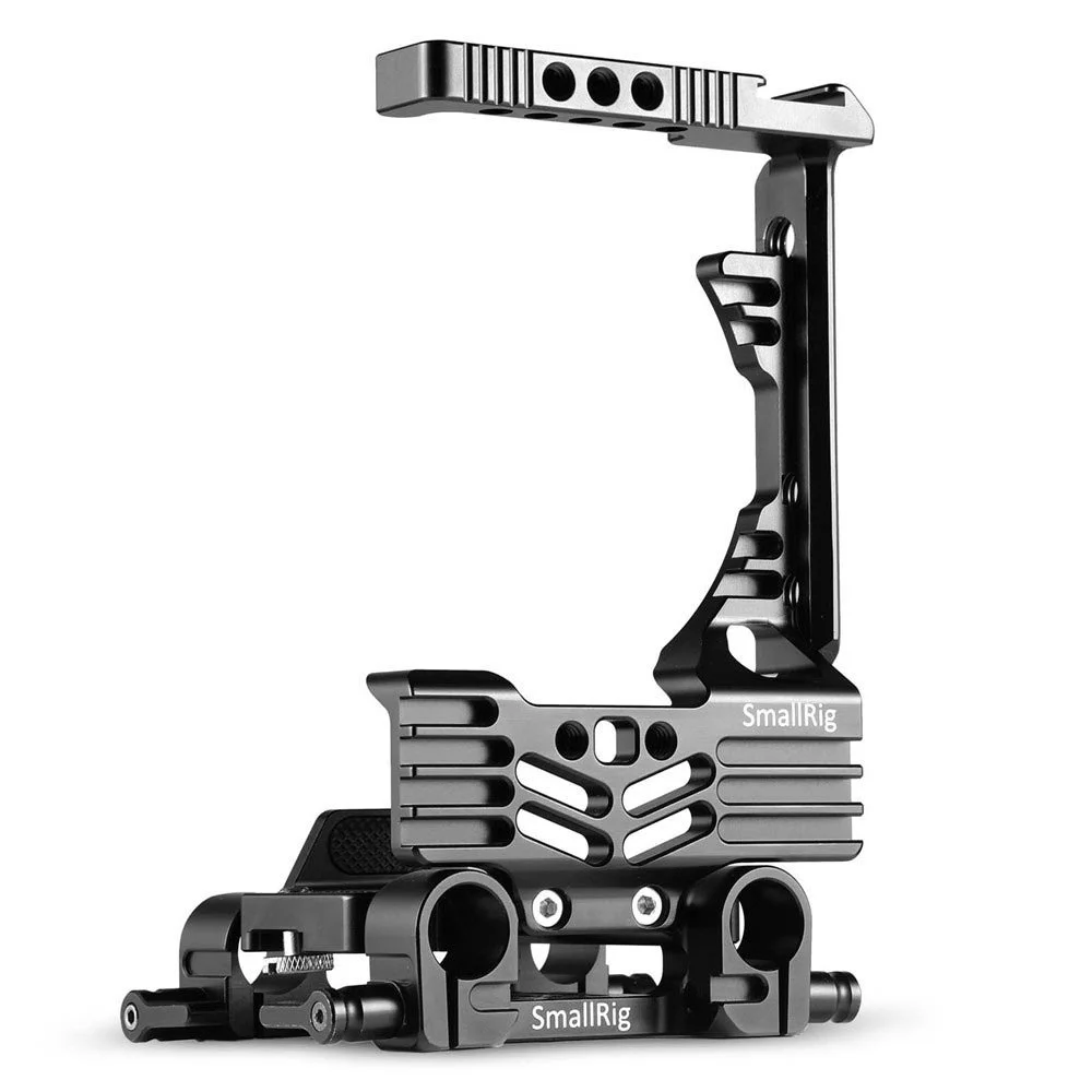 SmallRig 2024 Advanced Half Cage Kit till Panasonic LUMIX GH5 med  Batteri Grep