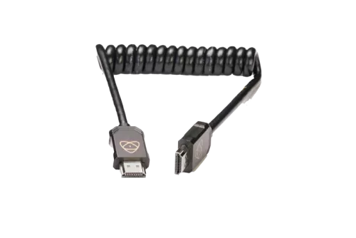 Atomos AtomFLEX Coiled HDMI Cable 30-60cm 4K60p
