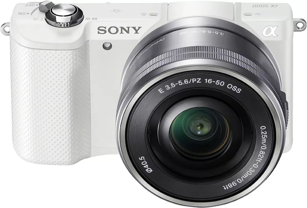 Sony A5000 16-50 Vit Kompakt System kamera -Begangnad Enhet