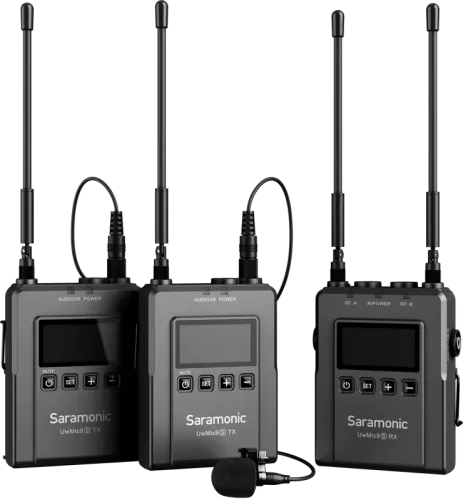 SARAMONIC UwMic9S Kit 2 (TX+TX+RX) Wireless Sound System
