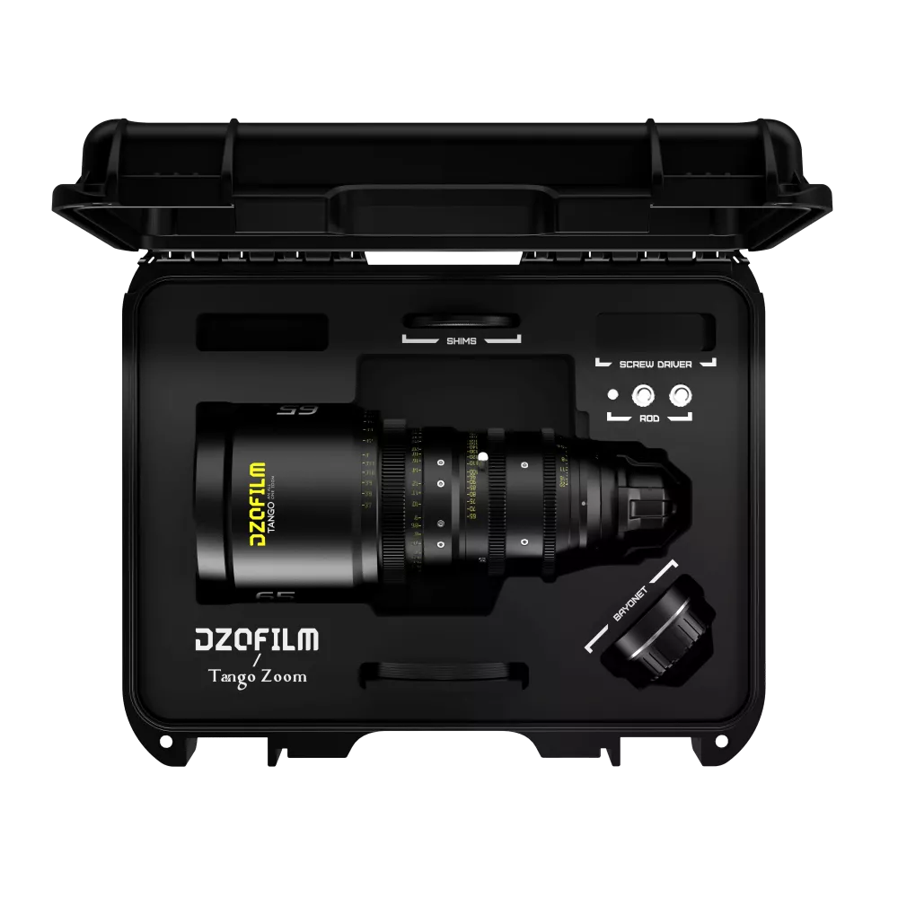"DZOFILM Tango 18-90mm T2.9 & 65-280mm T2.9-4  S35 Cinema Zoom Lens PL&EF Kit