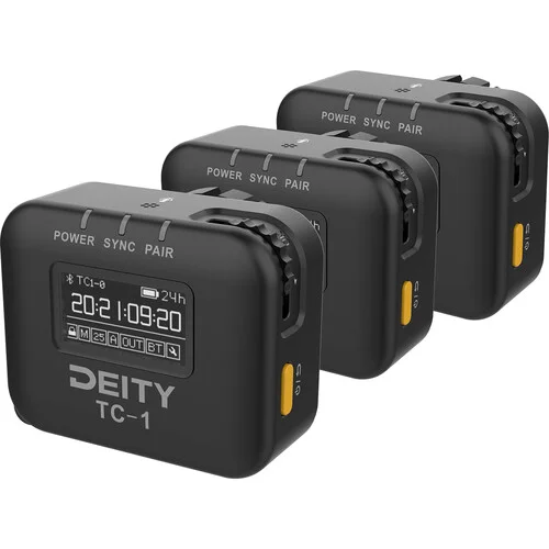 Deity TC-1 Timecode device 3-kit inc. cables