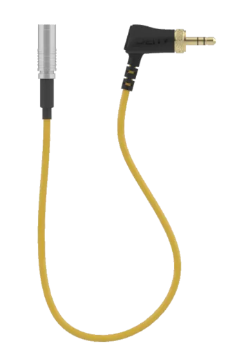 Deity C19 3.5mm Locking TRS to Din 1.0/2.3 Timecode Cable for Canon R5 C