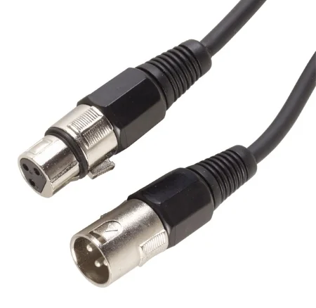 XLR-cable male / female 10m