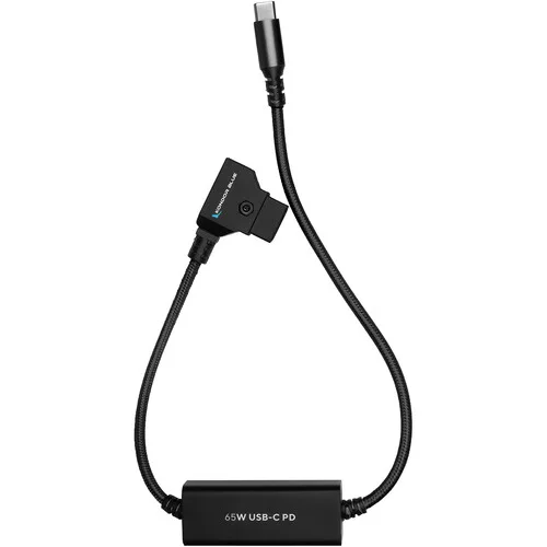 Kondor Blue D-Tap to USB-C Power Delivery Cable for Mirrorless Cameras  45cm