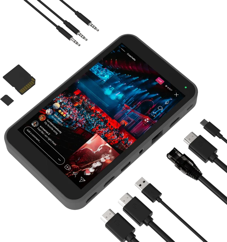 Instream, All-In-One, Multicam, Vertical Live Streaming Encoder & Monitor
