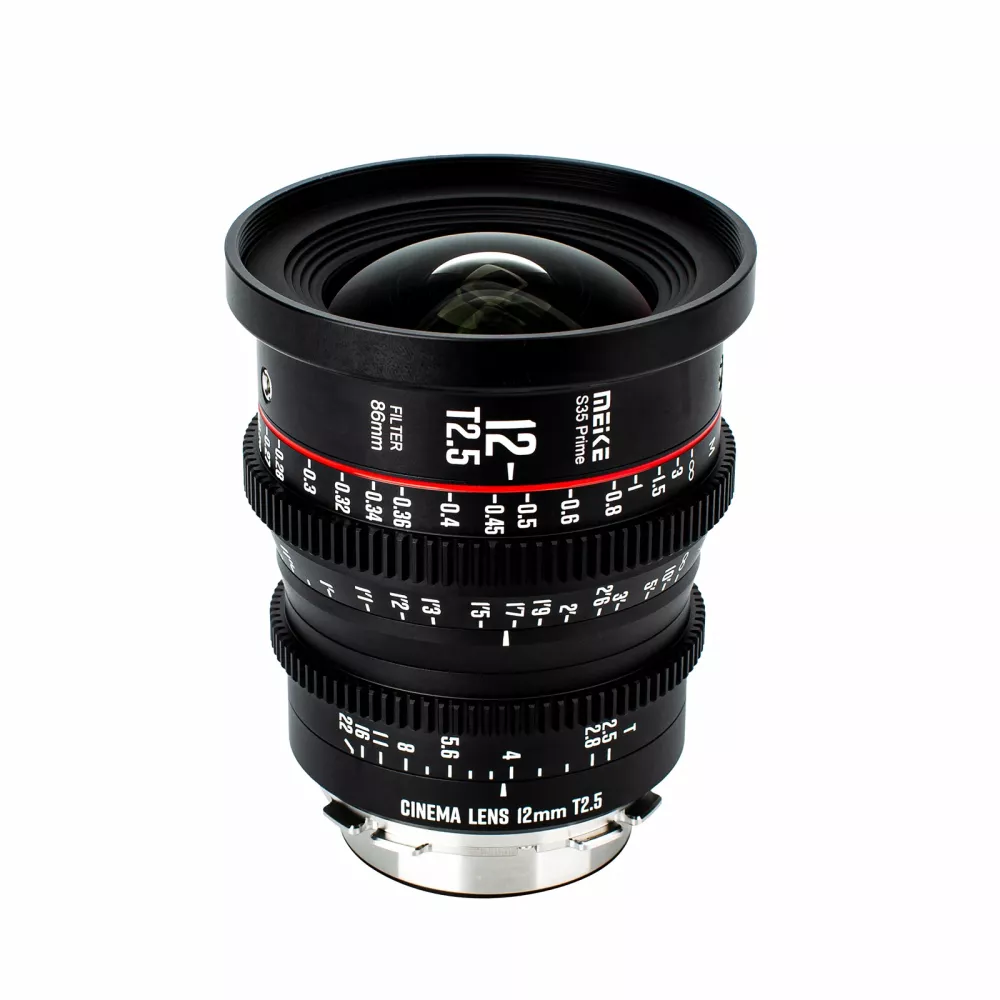 Meike 12mm s35 Cine Prime lins PL