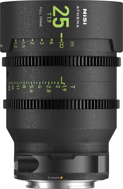 NISI  Cine Lens Athena Prime 25mm T1.9