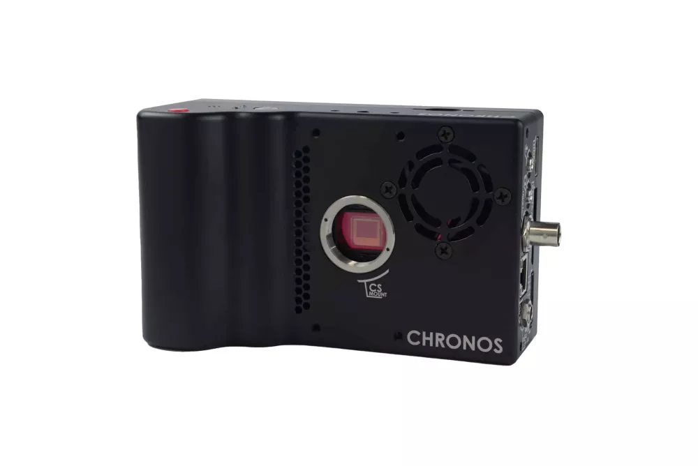 Chronos 1.4 High Speed Camera, Vintage Camera Zoom Lens 18-108/2.5 JAPAN LENS, Computar 12,5-75mm f/1,2 zoom lens