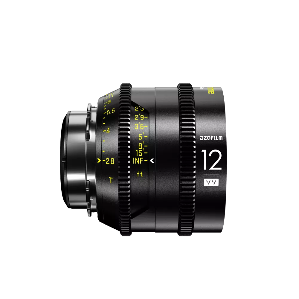 DZOFILM VESPID 12mm  T2.8 Prime Cine Lens  PL+EF mount