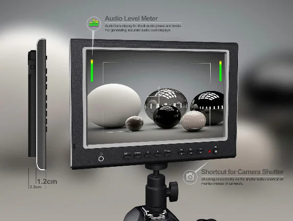 664 O/P2 Monitor 7" Pro kit Lilliput