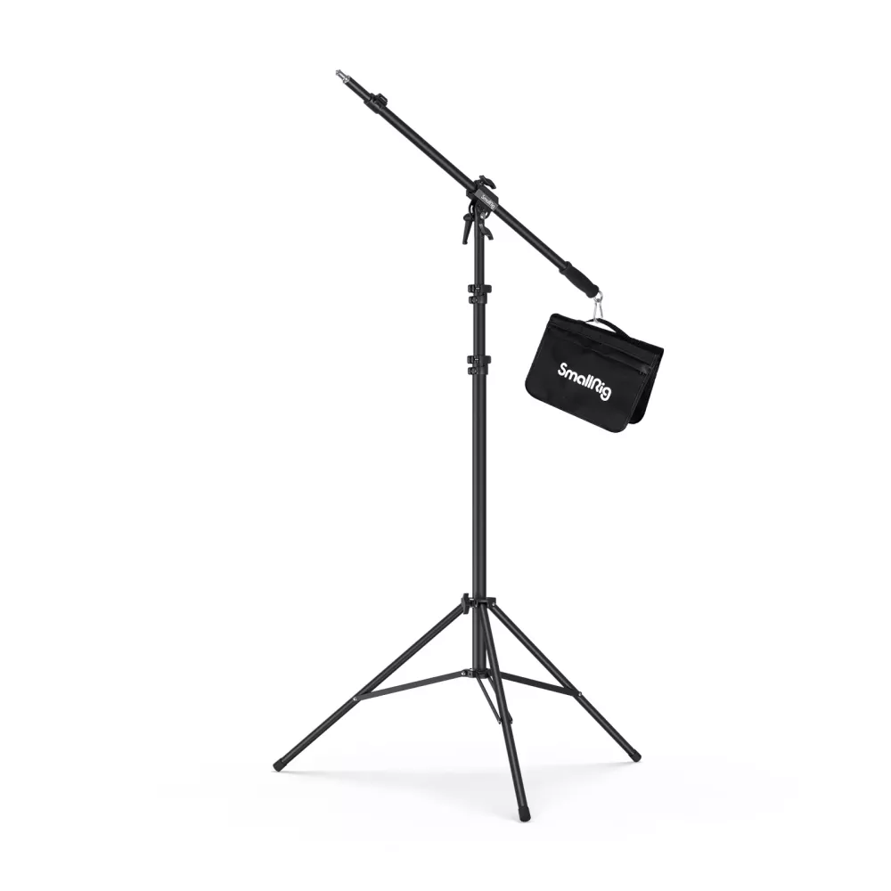 SMALLRIG 3737 RA-S280 Light Stand Air Cushioned with Arm