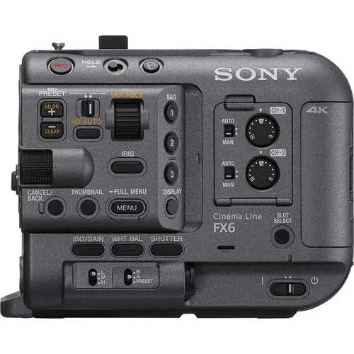 Sony FX6 Full-Frame Cinema Camera - Demo Unit