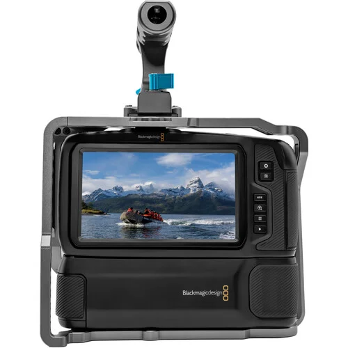 Kondor Blue BMPCC 4K/6K Battery Grip Full Cage with Top Handle