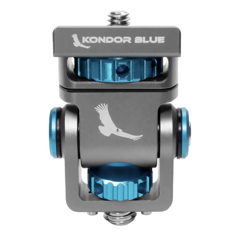 Kondor Blue 1/4" Swivel Tilt Monitor Mount withArri Pin