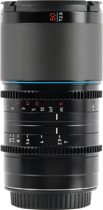 Sirui Anamorphic Lens Saturn 50mm T2.9 1.6x Carbon Fiber Full Frame