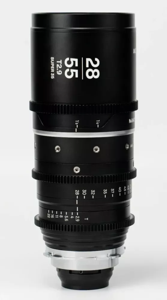 Laowa Nanomorph Zoom 1.5x  28-55mm T2.9 S35 Cinema Lens