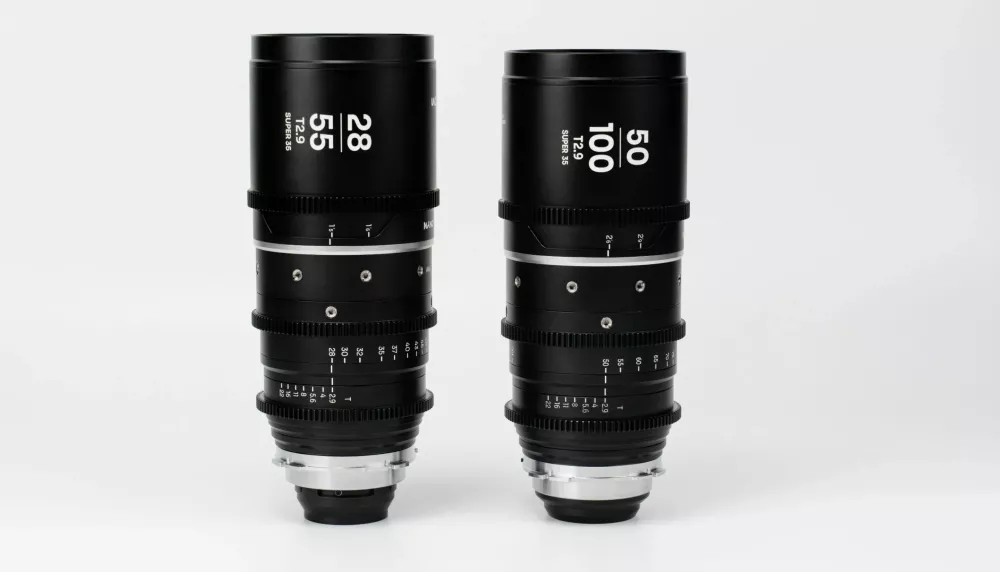 Laowa Nanomorph Zoom 1.5x  28-55mm +50-100mm T2.9 S35 Cinema Anamorphic 2-Lens Kit