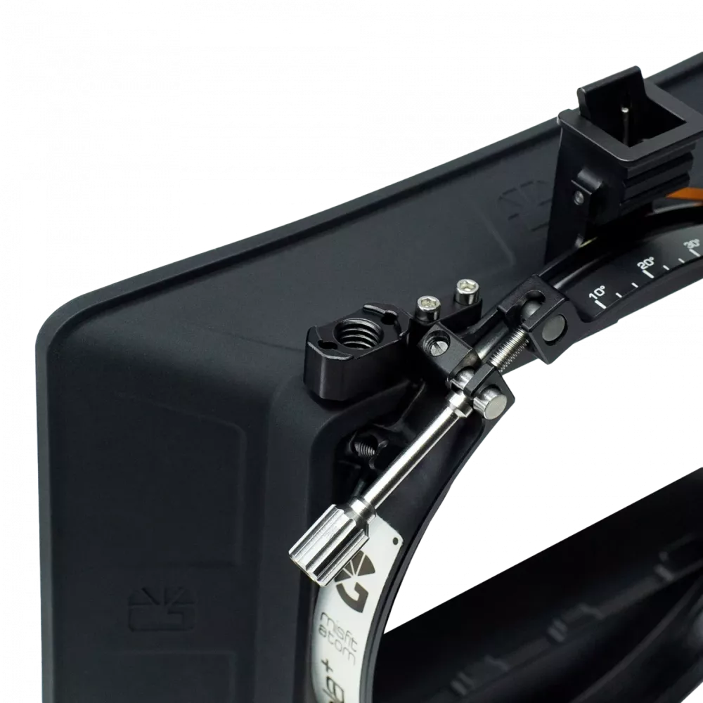 Bright Tangerine ARRI Accessory Mount for Misfit Atom Pola+