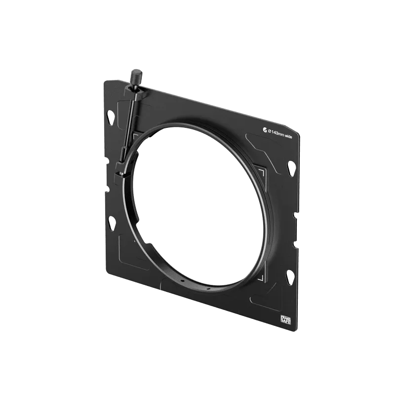 Bright Tangerine 6x6" Frame Safe Clamp Adapter (114mm)