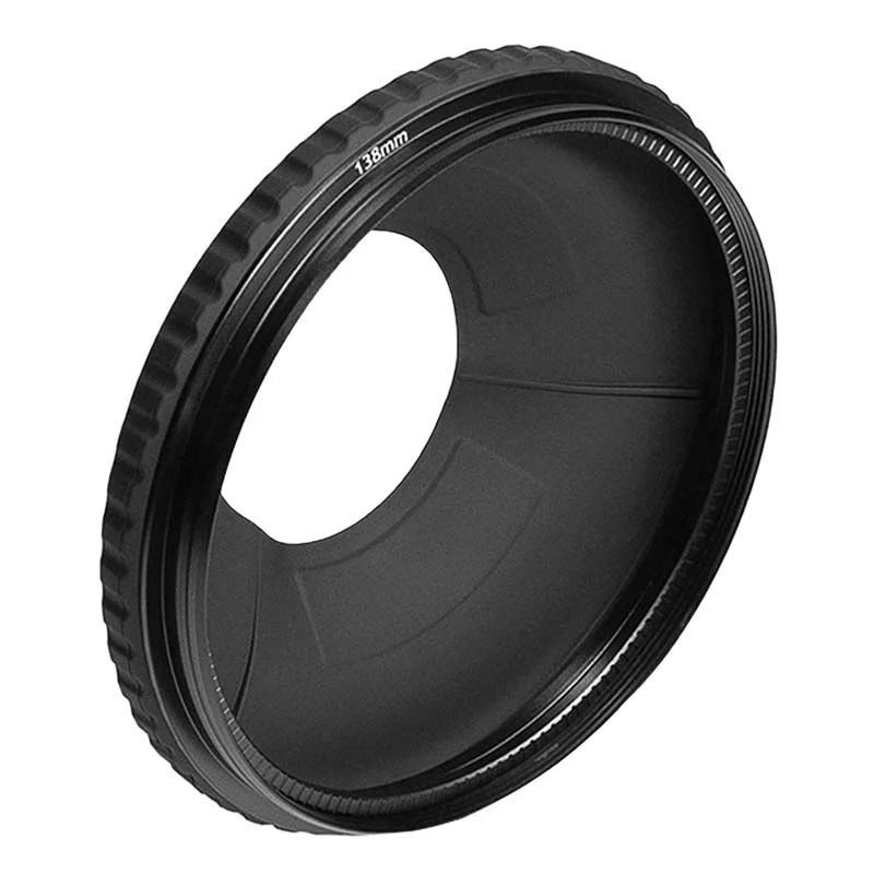 Bright Tangerine Black Hole Rubber Donut (143mm)