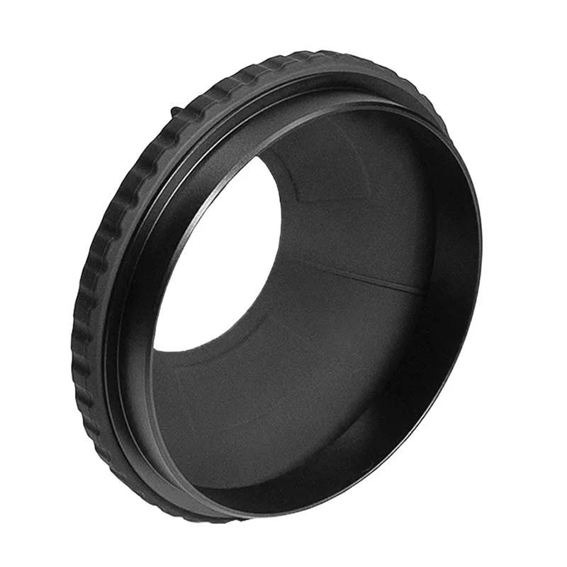 Bright Tangerine Black Hole Mini Rubber Donut (114mm)