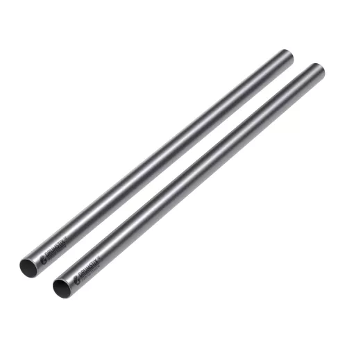Bright Tangerine Drumstix 19mm Titanium Support Rods - 18" Pair (45.7cm)