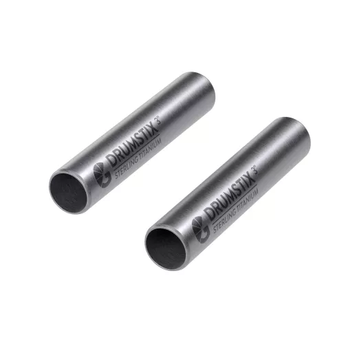Bright Tangerine Drumstix 15mm Titanium Support Rods - 3" Pair (7.6cm)