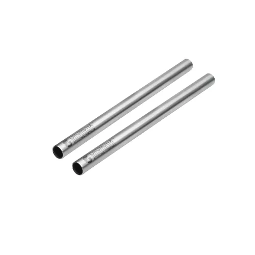 Bright Tangerine Drumstix 15mm Titanium Support Rods - 9" Pair (22.8cm)
