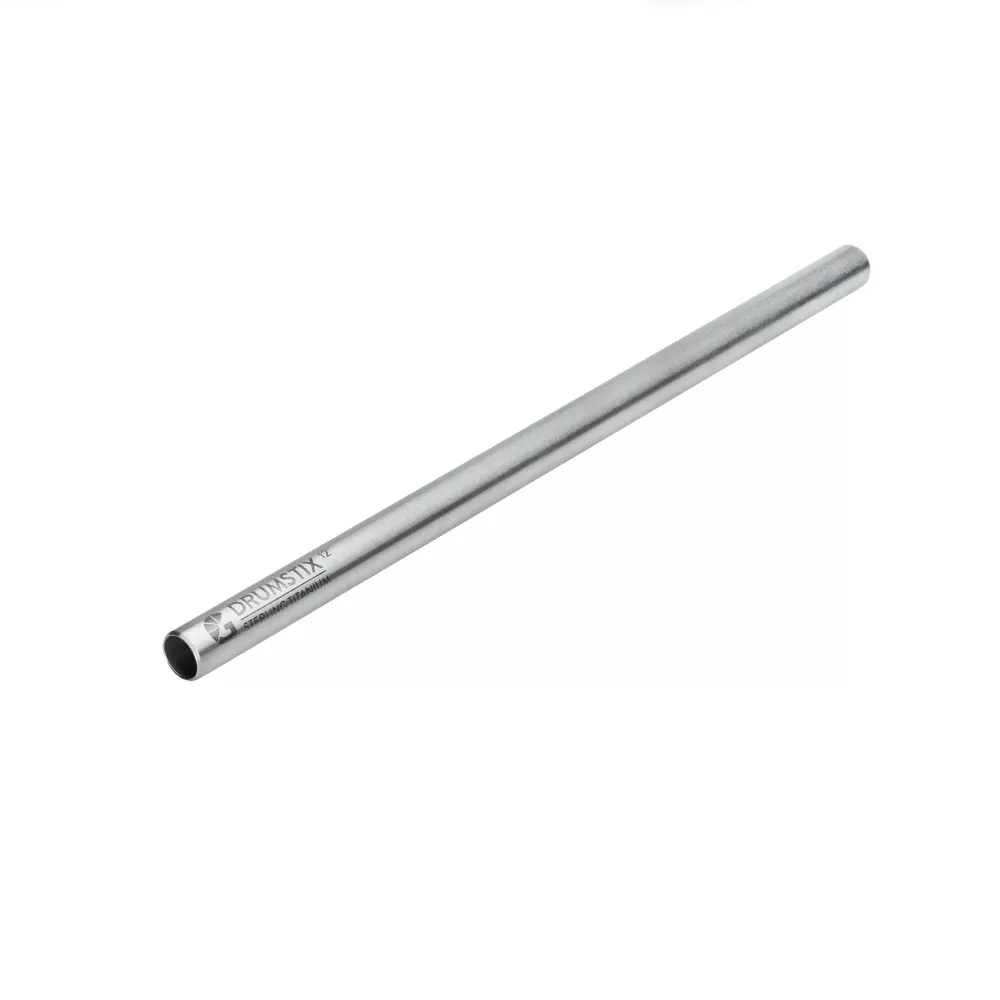 Bright Tangerine Drumstix 15mm Titanium Support Rods - 12" Pair (30.4cm)