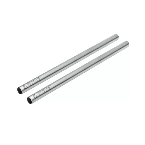 Bright Tangerine Drumstix 15mm Titanium Support Rods - 12" Pair (30.4cm)